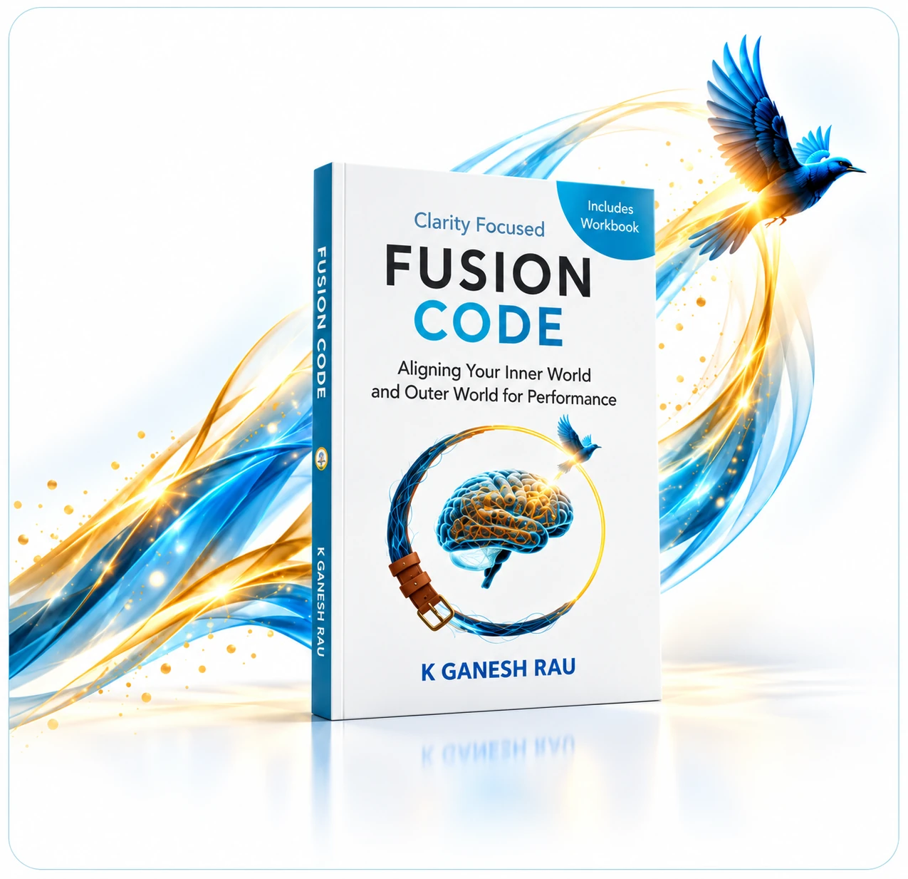Fusion Code hero image with approved Fusion Code book artwork
